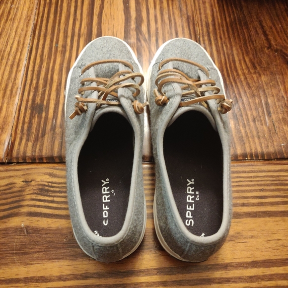 Sperry Grey Wool Sneakers - Picture 3 of 6